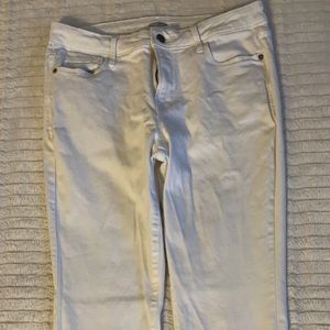 OldNavy White Rock Star super skinny jeans.
